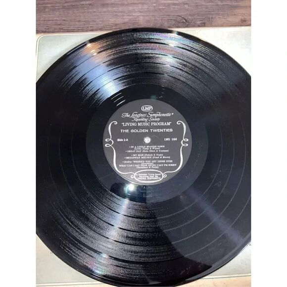 Vintage The Longines Symphonette Living Music Program Golden Twenties Record Alb - Picture 10 of 12
